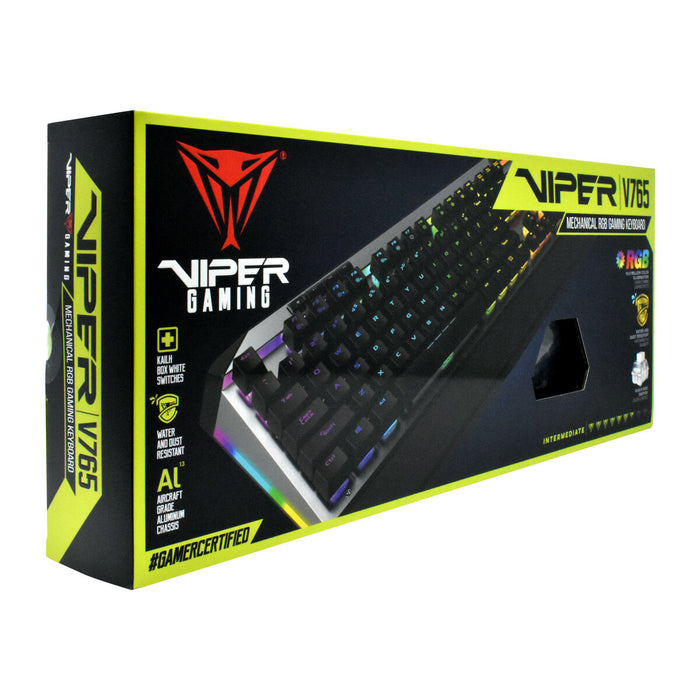 Tastatură Patriot Memory Viper V765 Negru/Argintiu QWERTY