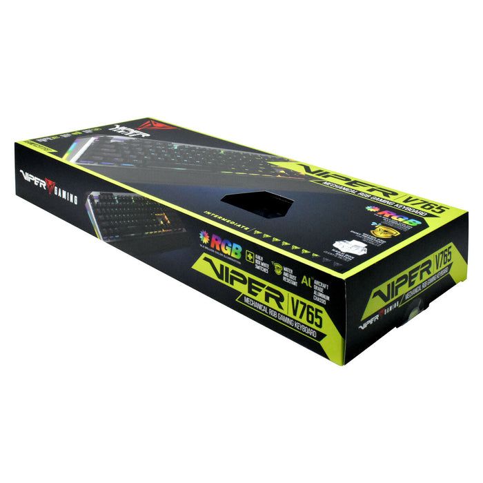 Tastatură Patriot Memory Viper V765 Negru/Argintiu QWERTY