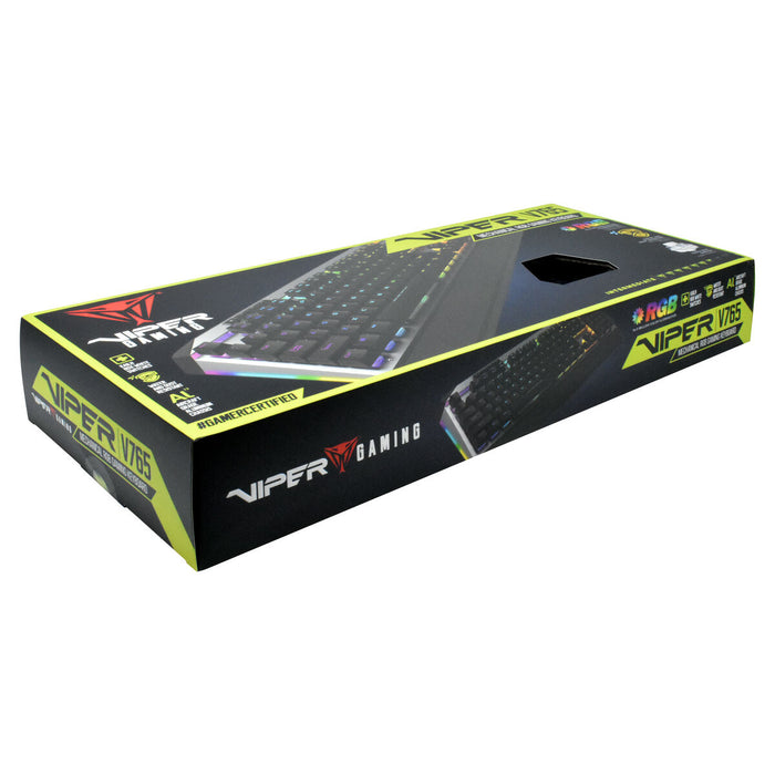 Tastatură Patriot Memory Viper V765 Negru/Argintiu QWERTY