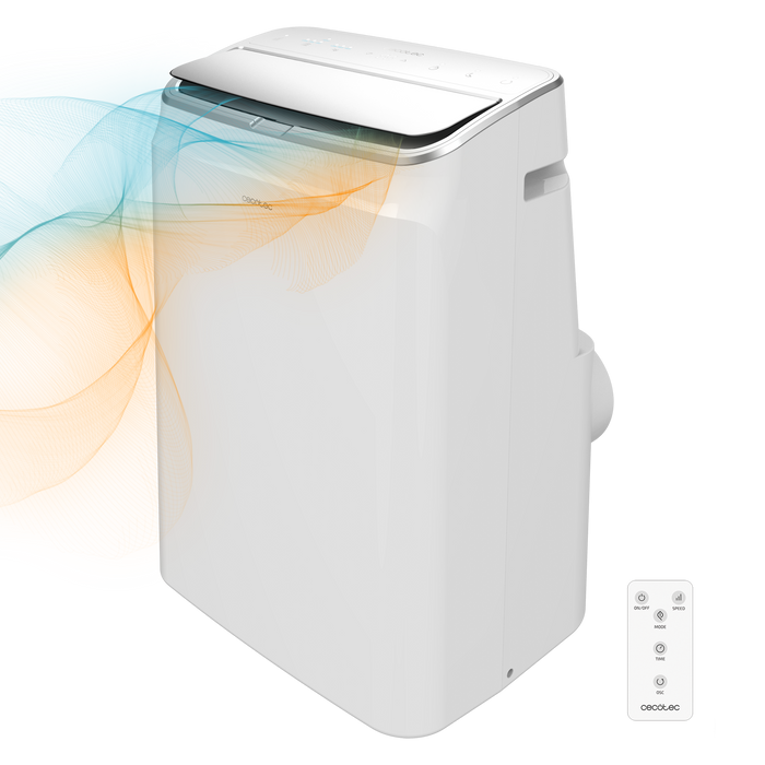 Aer condiționat portabil Cecotec ForceClima 12600 Heating, 12.000 BTU, 1350 W, 43 × 38 × 74,5 cm
