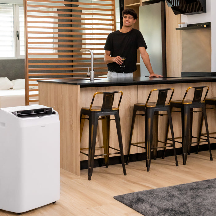 Aparat de aer condiționat portabil Cecotec ForceClima 14600 Heating, 14.000 BTU, 1340 W, clasa A