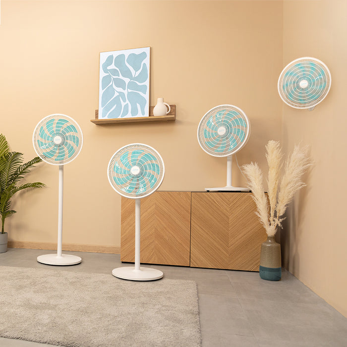 Ventilator cu picior Cecotec EnergySilence 550 3in1, 60 W, 3 trepte, alb