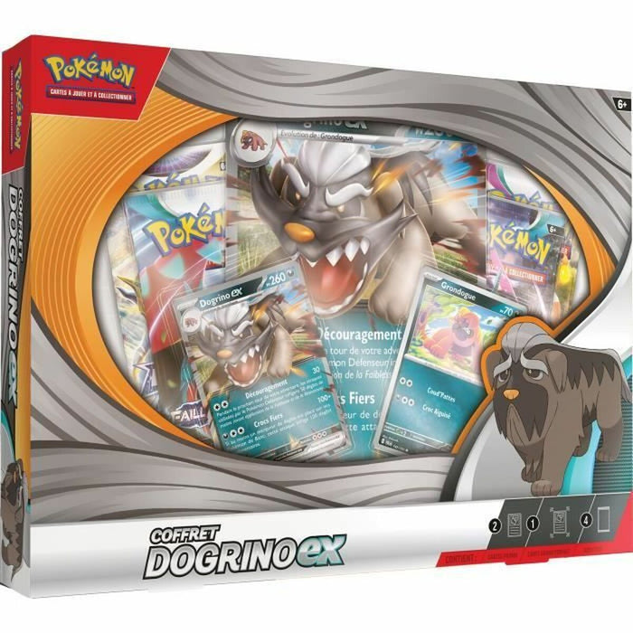 Pachet de autocolante Pokémon Dogrino-ex Q1