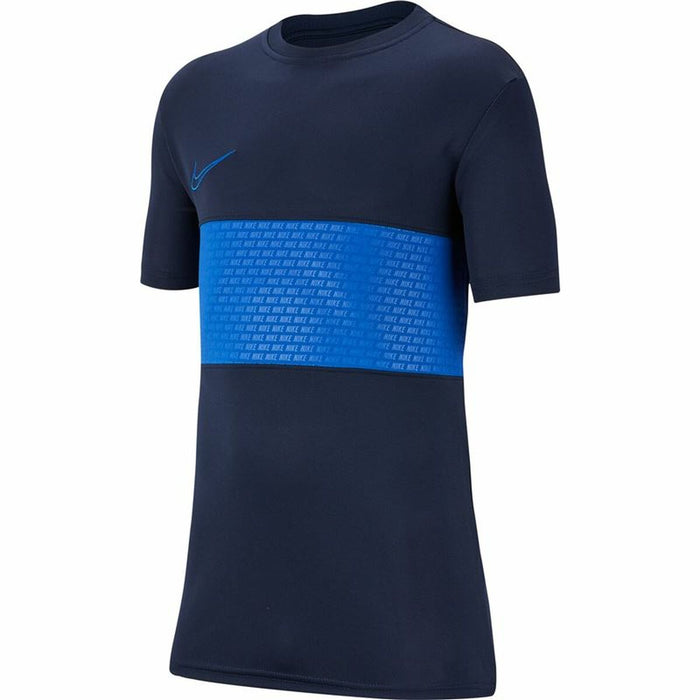Tricou cu Mânecă Scurtă pentru Copii Nike Dri-FIT Academy Albastru