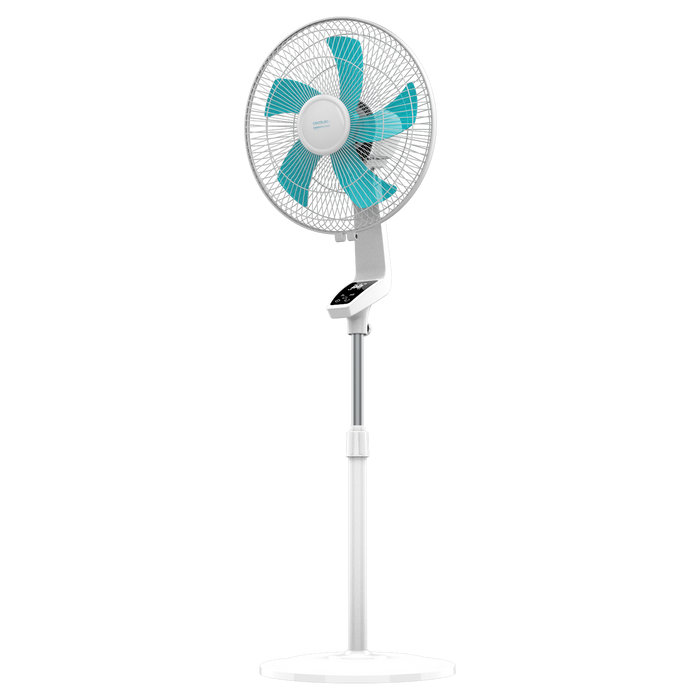 Ventilator cu picior Cecotec EnergySilence 620 Flow Control, 50 W, 3 viteze, diametru 16 inchi, alb