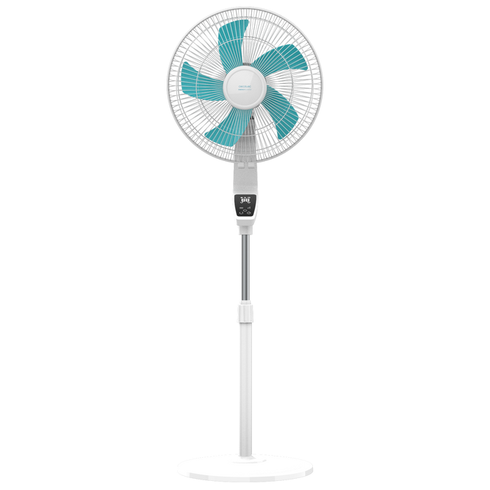 Ventilator cu picior Cecotec EnergySilence 620 Flow Control, 50 W, 3 viteze, diametru 16 inchi, alb