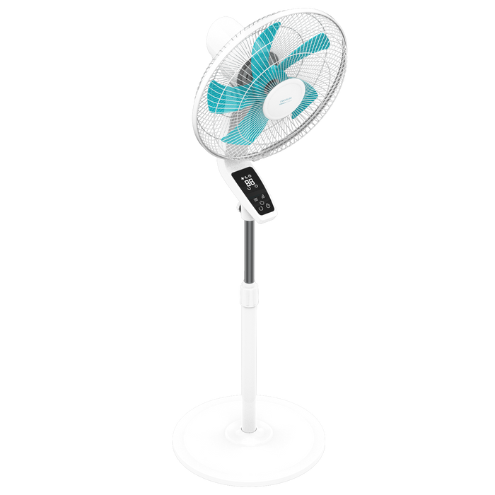 Ventilator cu picior Cecotec EnergySilence 620 Flow Control, 50 W, 3 viteze, diametru 16 inchi, alb