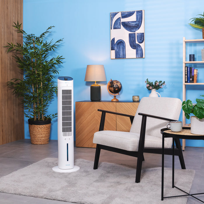 Răcitor de aer evaporativ tip turn Cecotec EnergySilence 2000 SkyCool, 3 l, 60 W, 3 viteze