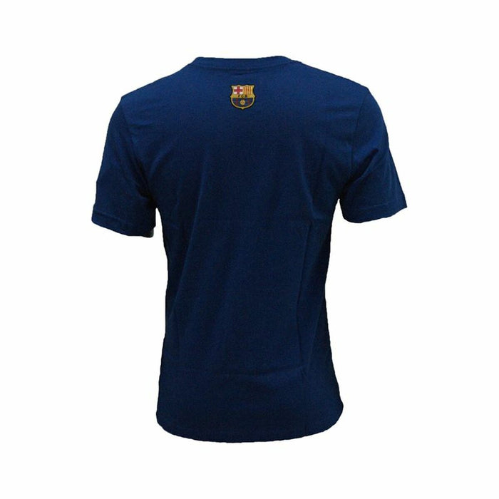 Tricou cu Mânecă Scurtă Bărbați F.C. Barcelona Core Tee Albastru