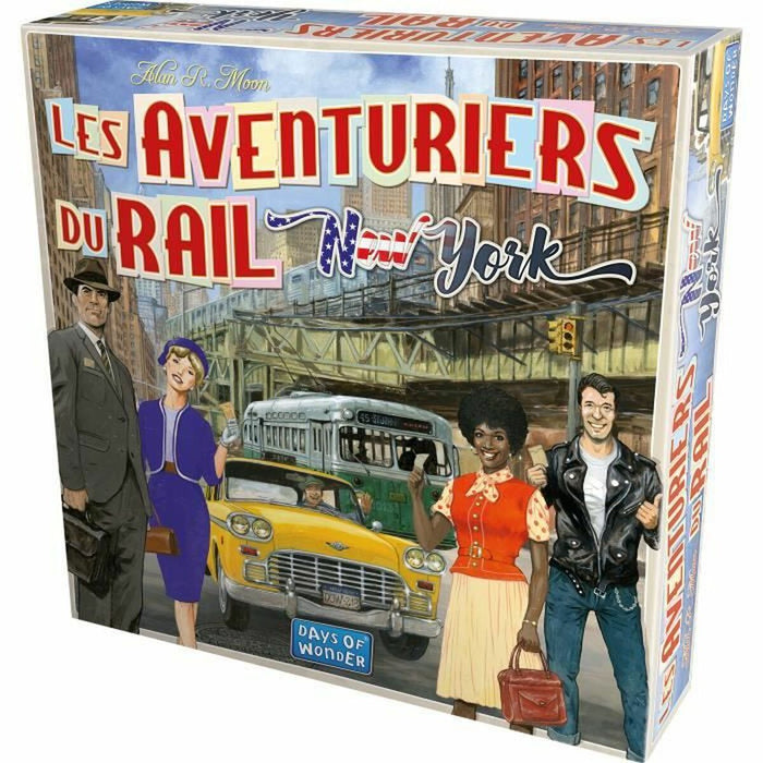 Joc de Masă Les Aventuriers du Rail - New York (FR)
