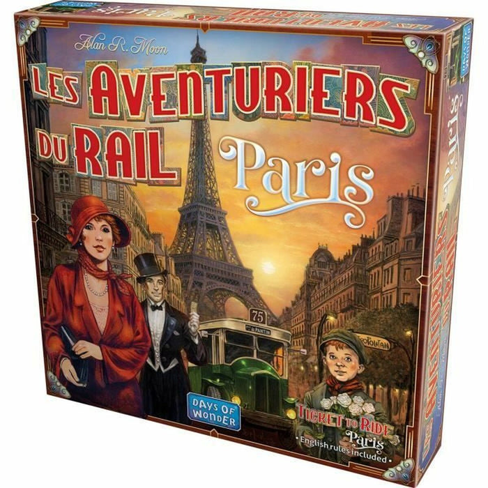 Joc de Masă Asmodee Les Aventuriers du Rail - Paris (FR)