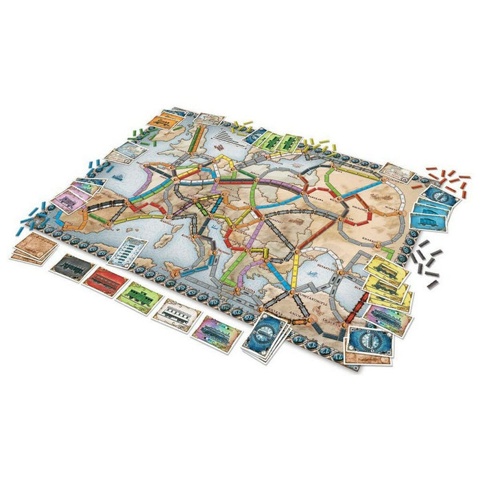 Joc de Masă ¡Aventureros al Tren! Europa Asmodee LFCABI127 (ES)