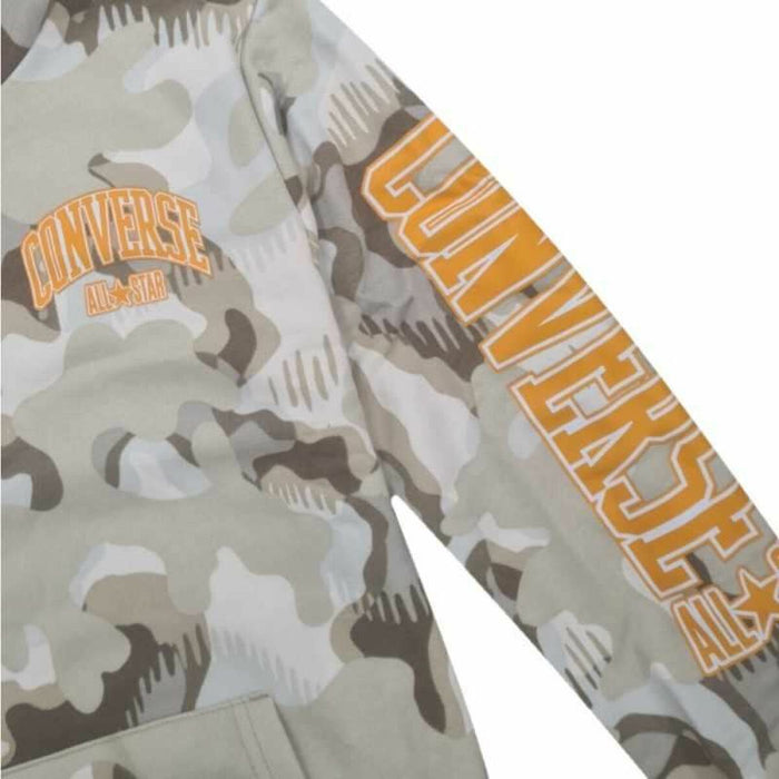 Hanorac cu Glugă Copii Converse Polar Camouflage Bej