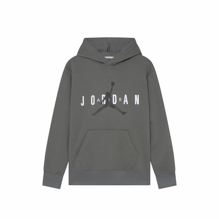 Hanorac cu Glugă Copii Nike Jordan Jumpman Little Kids Gri