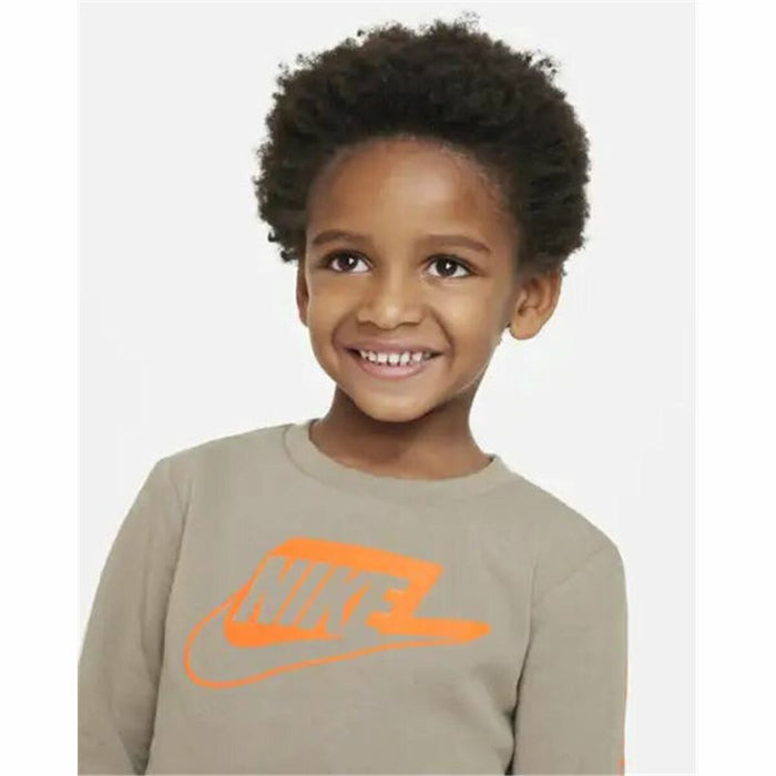 Set Sport pentru Copii Nike Club Sportwear Măslină