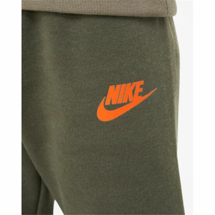 Set Sport pentru Copii Nike Club Sportwear Măslină