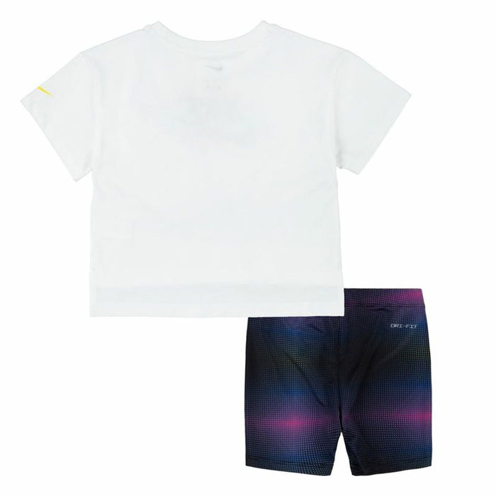 Set Sport pentru Copii Nike Aop Bike Albastru Alb Multicolor 2 Piese