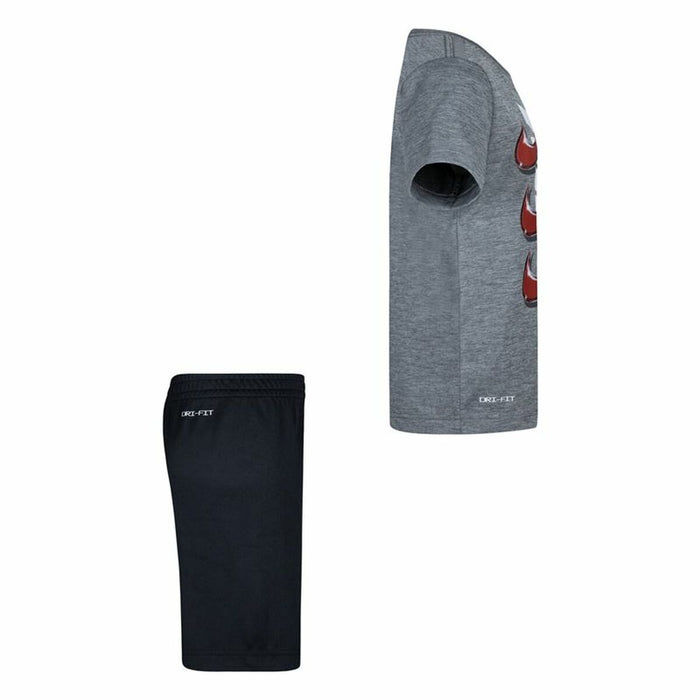 Set Sport pentru Copii Nike Dropset  Negru Gri 2 Piese