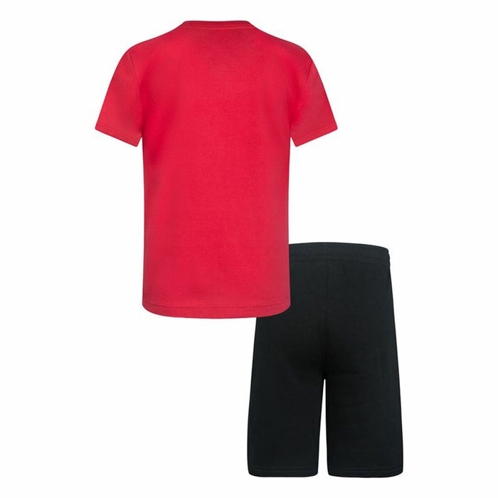 Set Sport pentru Copii Converse Core Tee Ft Short Negru Magenta