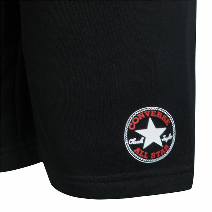 Set Sport pentru Copii Converse Core Tee Ft Short Negru Magenta
