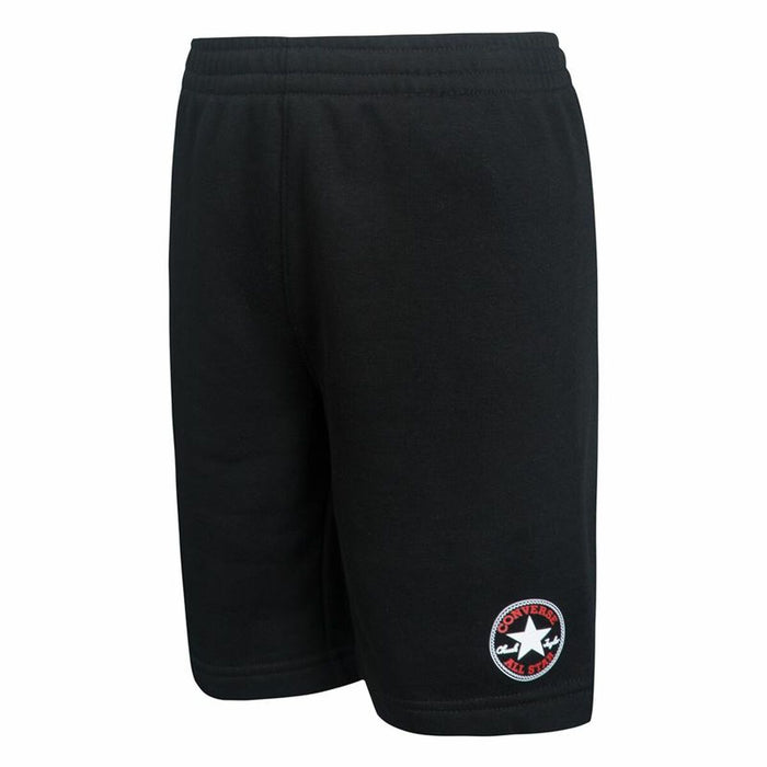 Set Sport pentru Copii Converse Core Tee Ft Short Negru Magenta