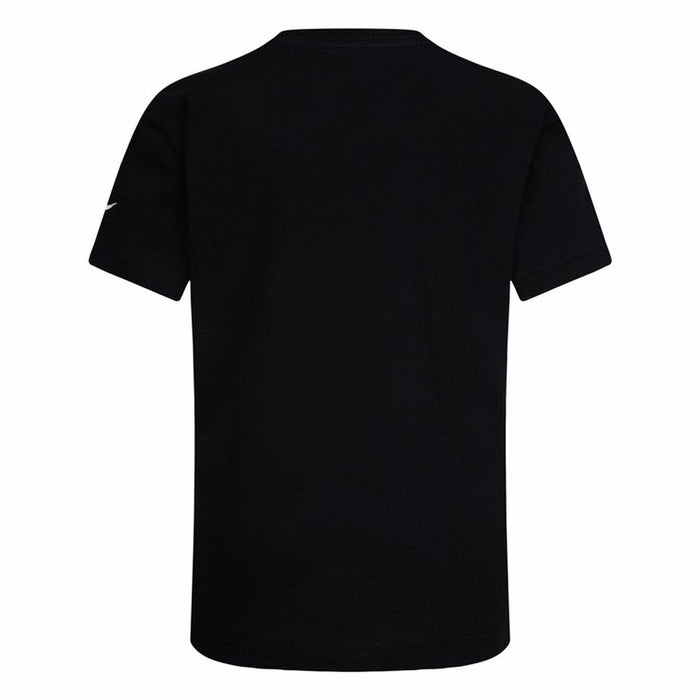 Tricou cu Mânecă Scurtă pentru Copii Nike Sport Splash  Negru
