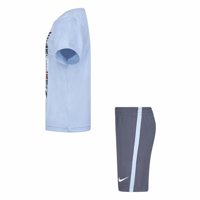 Set Sport pentru Copii Nike Df Icon Gri Multicolor 2 Piese