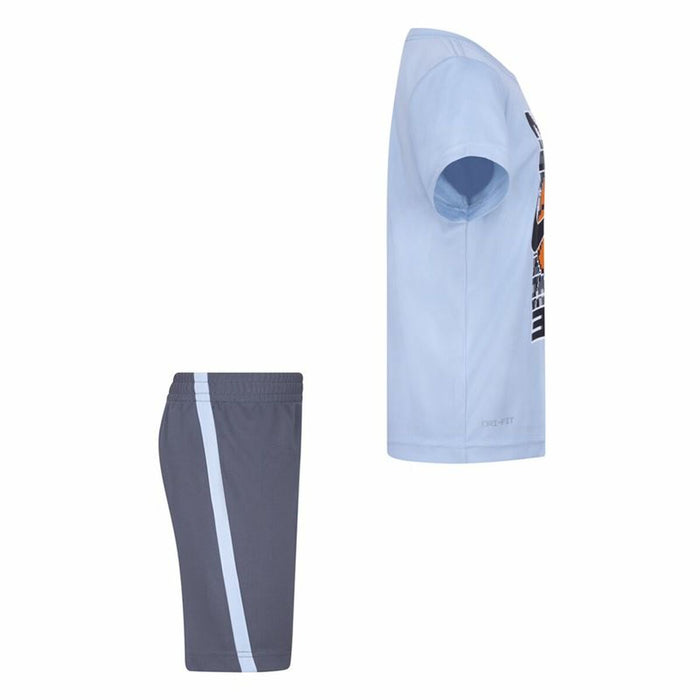 Set Sport pentru Copii Nike Df Icon Gri Multicolor 2 Piese