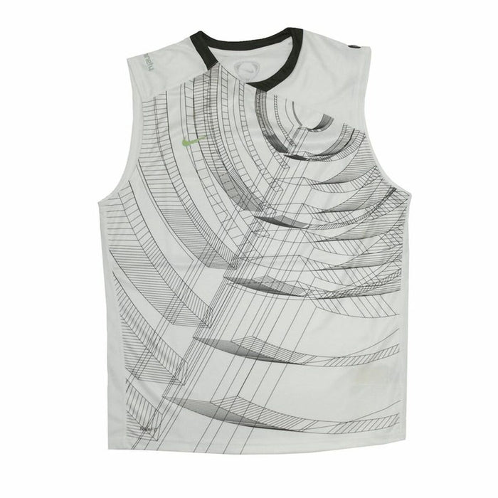 Tricou de Bărbați fără Mâneci Nike Summer T90 Alb