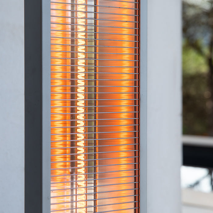 Încălzitor de exterior tip turn Cecotec ReadyWarm 2000 Power Tower, 2000 W, 3 trepte, negru