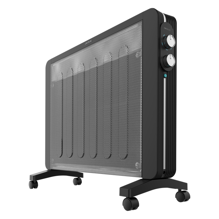 Radiator cu panou de mică Cecotec Ready Warm 2000 Now, 2000 W, 2 trepte, 29 × 62 × 74,5 cm, negru