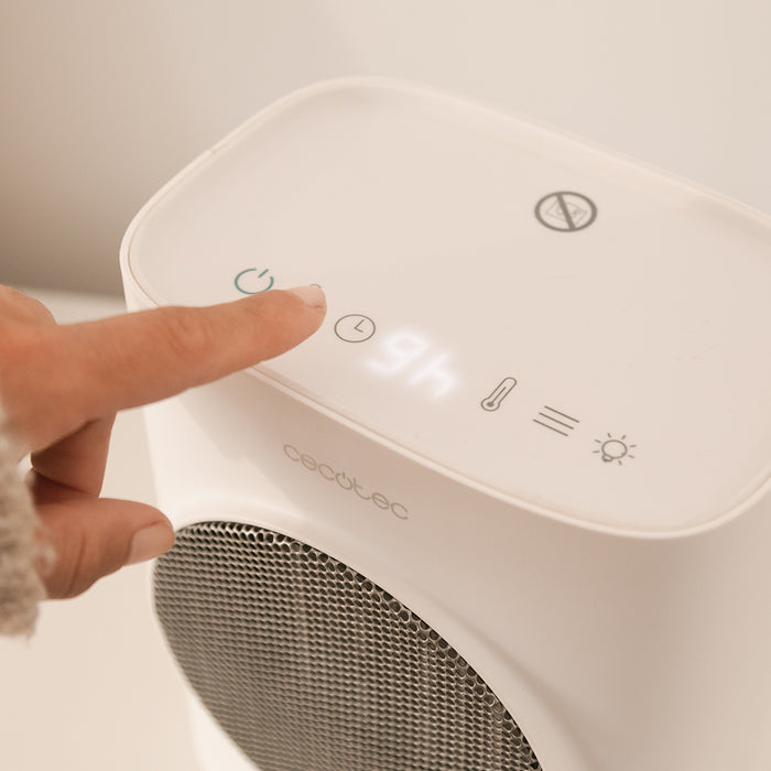 Aerotermă ceramică de masă Cecotec ReadyWarm 1570 Max Ceramic Smart White, 1500 W, 3 moduri, albă