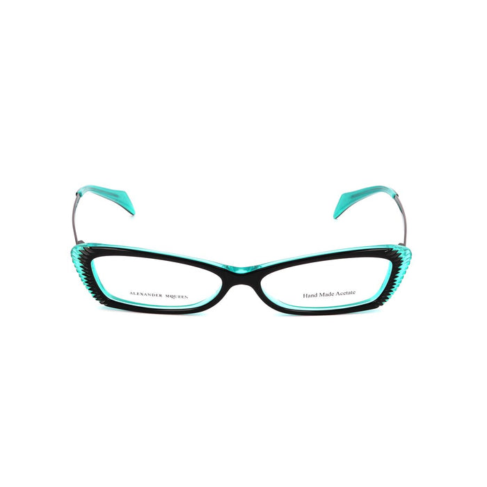 Ramă de Ochelari Damă Alexander McQueen AMQ-4163-R2K Negru Turquoise