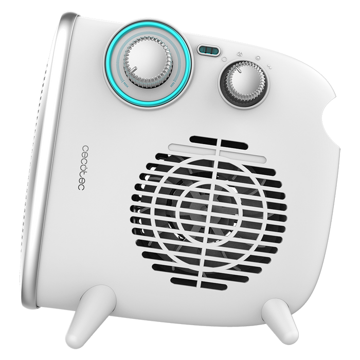 Termoventilator Cecotec ReadyWarm 2070 Max Dual White, 1800 W, 2 trepte de putere, alb