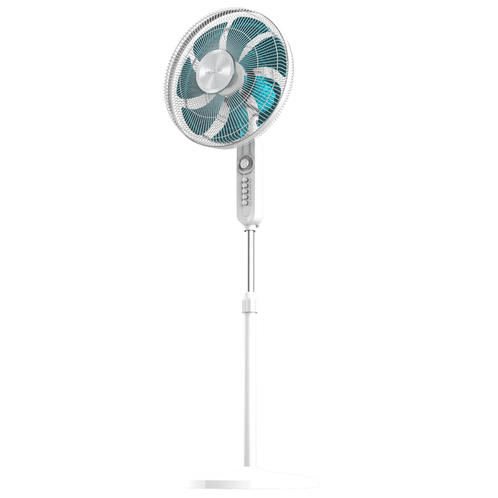 Ventilator cu picior Cecotec EnergySilence 610 Max Flow, 70 W, 4 trepte, 16 inch, alb