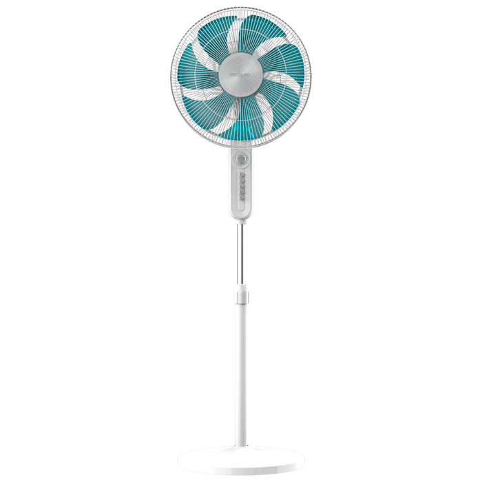 Ventilator cu picior Cecotec EnergySilence 610 Max Flow, 70 W, 4 trepte, 16 inch, alb