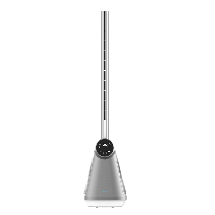 Ventilator turn fără palete Cecotec EnergySilence 9890 Skyline Bladeless, 50 W, 101 × 23 × 23 cm, gri