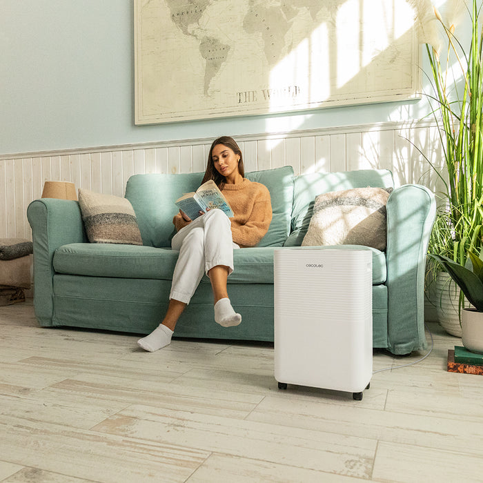 Dezumidificator Cecotec BigDry 8000 Expert Connected, 16 l/zi, rezervor 2 l, Wi-Fi