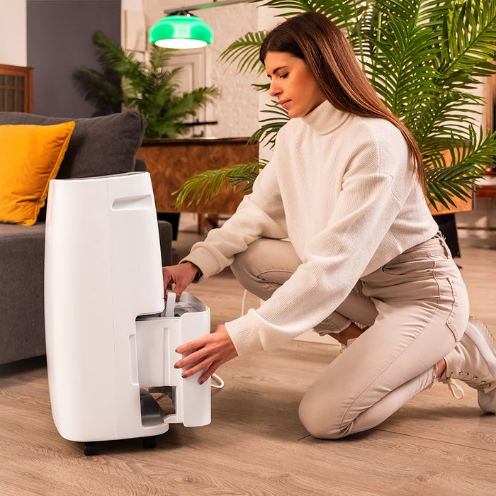 Dezumidificator Cecotec BigDry 10000 Expert Connected, 30 l/zi, rezervor 6 l, Wi-Fi