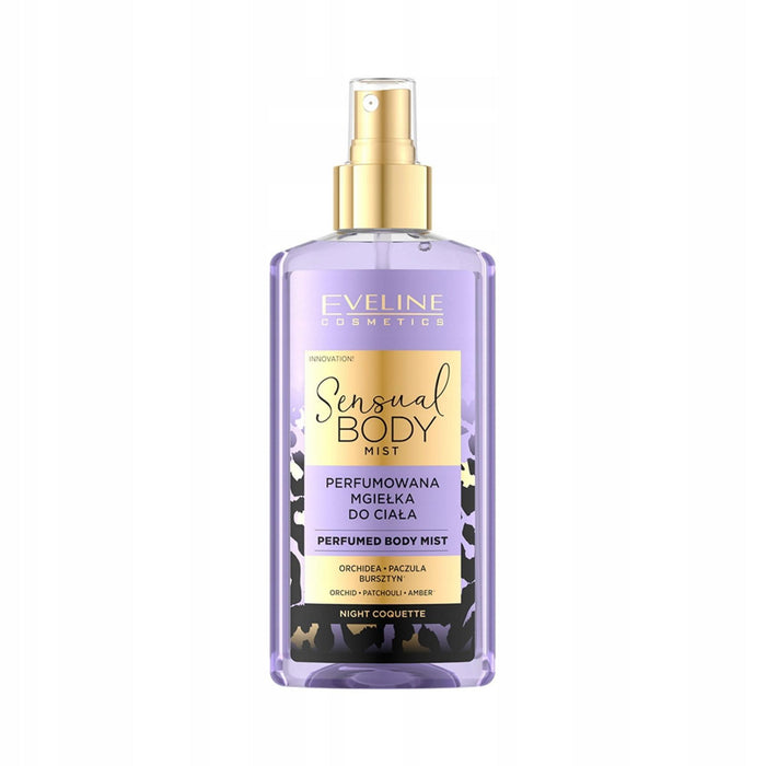 Spray de corp Eveline Cosmetics Sensual Body Night Coquette, parfumat, 150 ml