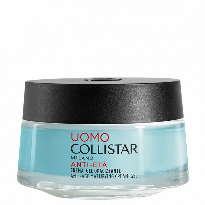 Cremă-gel de față Collistar Uomo, antiîmbătrânire, matifiantă, 50 ml