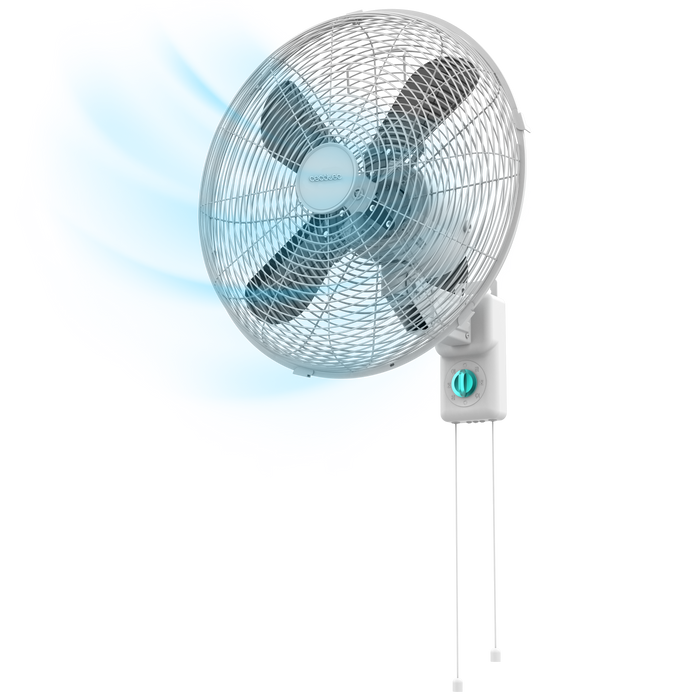 Ventilator de perete Cecotec EnergySilence 4500 Power Wall, 50 W, 45 cm, 3 trepte, alb