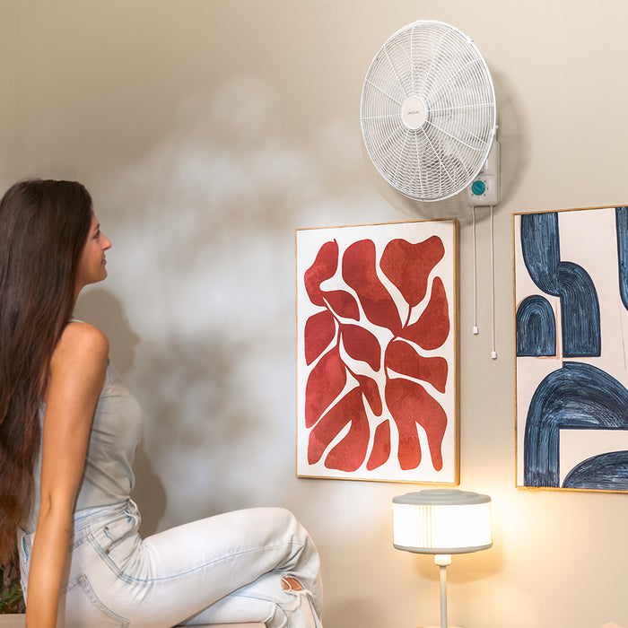 Ventilator de perete Cecotec EnergySilence 4500 Power Wall, 50 W, 45 cm, 3 trepte, alb