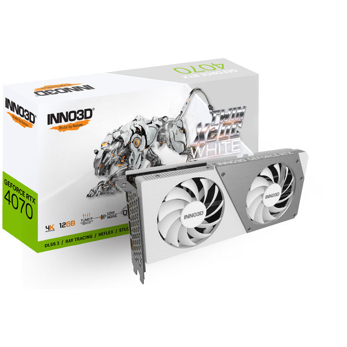 Placă Grafică INNO3D N40702-126XX-185252W 12 GB GEFORCE RTX 4070 GDDR6X