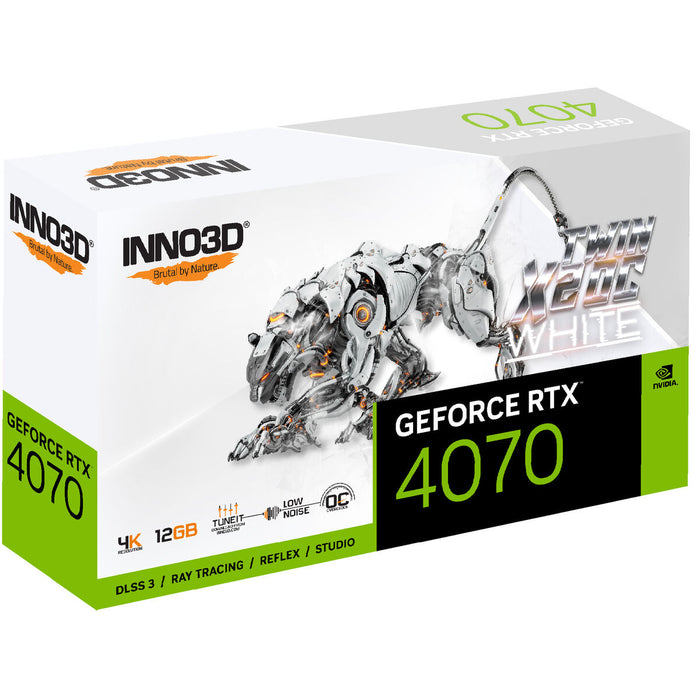 Placă Grafică INNO3D N40702-126XX-185252W 12 GB GEFORCE RTX 4070 GDDR6X