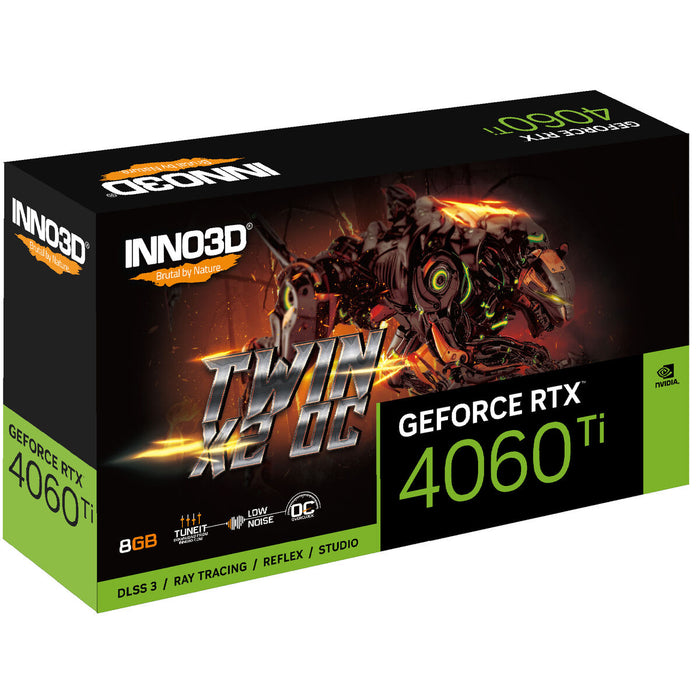 Placă Grafică INNO3D N406T2-08D6X-171153N 8 GB GDDR6