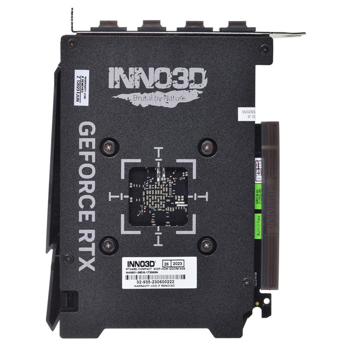 Placă Grafică INNO3D GEFORCE RTX 4060 COMPACT