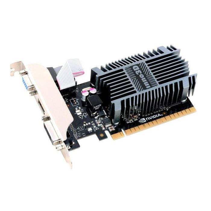 Placă Grafică INNO3D N710-1SDV-E3BX NVIDIA GeForce GT 710 NVIDIA 2 GB