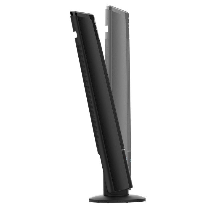 Ventilator tip turn Cecotec EnergySilence 9250 Skyline Smart Tilt, 45 W, 108 cm, 3 trepte, negru