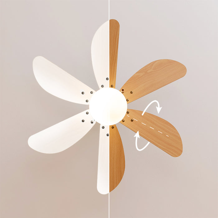 Ventilator de tavan cu lampă Cecotec EnergySilence Aero 360 Gold&Wood, 50 W, diametru 92 cm, 3 trepte